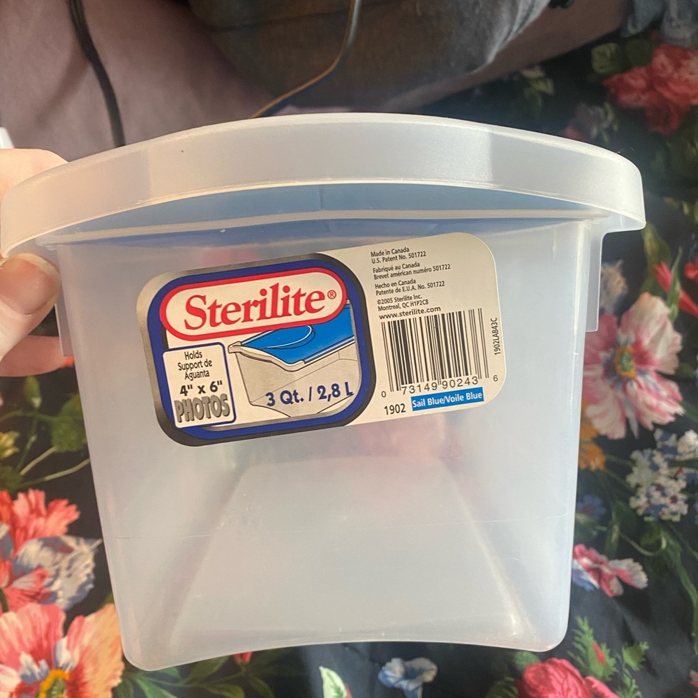 Photo box Storage Container